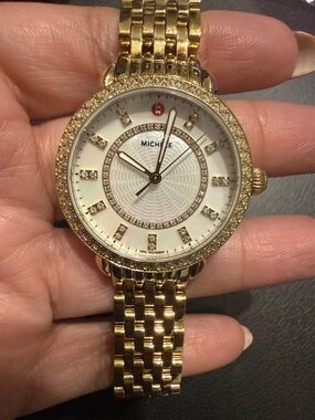 Michele Sidney Classic Diamond Women's Watch